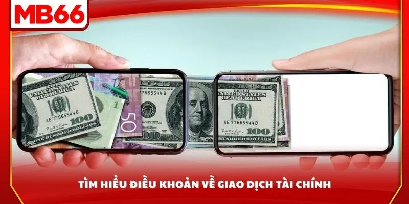 Tìm hiểu điều khoản về giao dịch tài chính