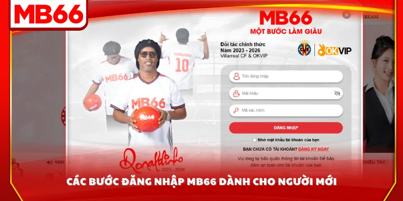 Các bước đăng nhập MB66 dành cho người mới