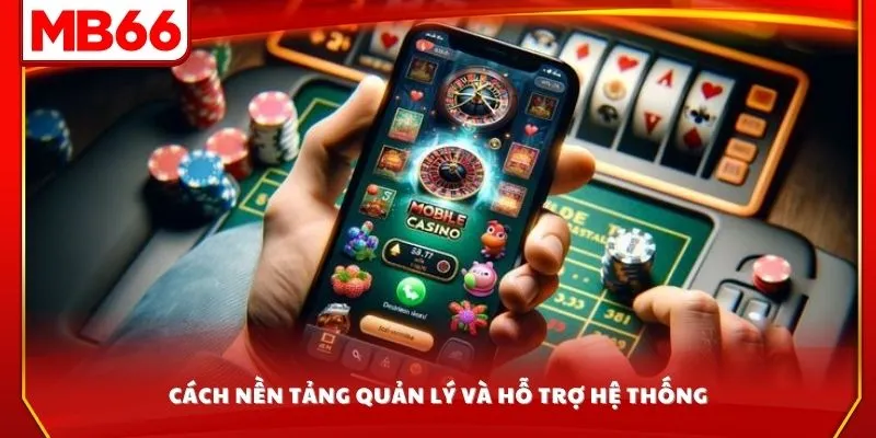 Cách nền tảng quản lý và hỗ trợ hệ thống